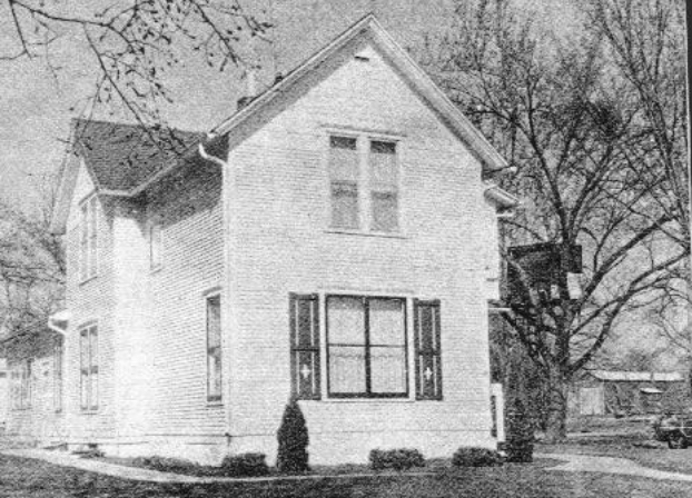 old photo of house